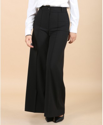 PANTALON LARGE NERVURE