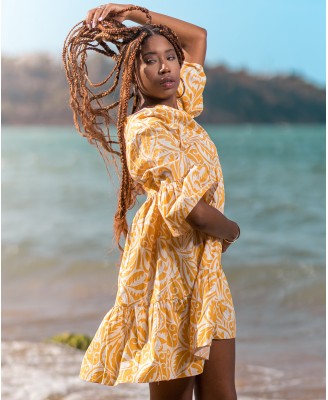 ROBE IMPRIMÉE À PATTE